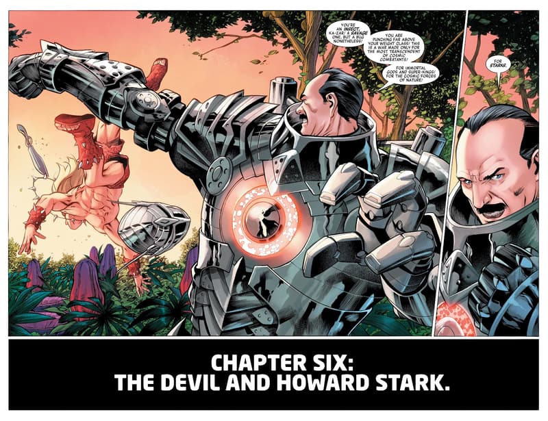 AVENGERS (2018) #50 page by Jason Aaron and Carlos Pacheco